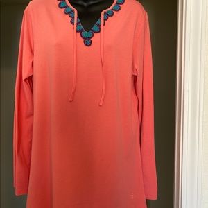 Blouse with sun filter